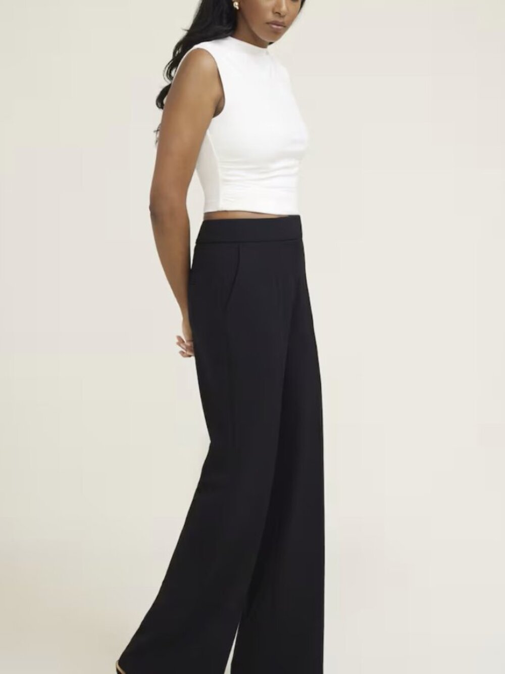 Dynamite Yasmin Pants Size 0 Black BRAND NEW WITH TAGS! - Picture 3 of 10